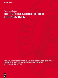 Cover Die Frühgeschichte der Eisenbahnen
