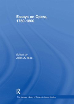 Cover Essays on Opera, 1750-1800