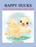 Happy Ducks Coloring Book for Kids