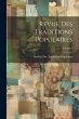Revue Des Traditions Populaires; Volume... - Bild 1
