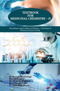 Cover Textbook for Medicinal Chemistry - II