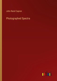 Photographed Spectra Photographed Spectra