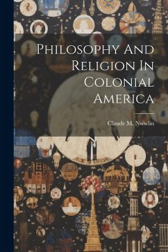 Cover Philosophy And Religion In Colonial America
