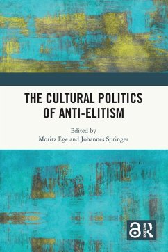 Cover The Cultural Politics of Anti-Elitism