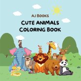 Cute animals coloring book Cute animals coloring book