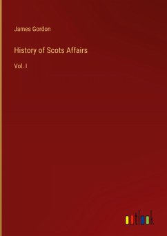 Cover History of Scots Affairs