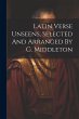 Latin Verse Unseens, Selected And... - Bild 1
