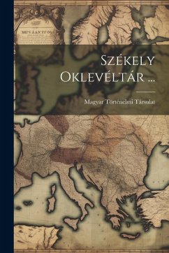 Cover Székely Oklevéltár ...