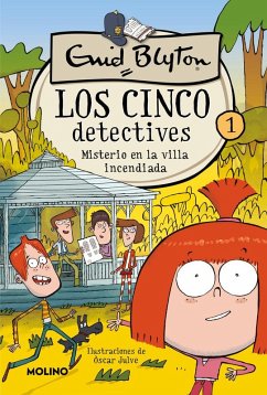 Cover Los cinco detectives 1 - Misterio en la villa incendiada