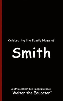Cover Celebrating the Family Name of Smith