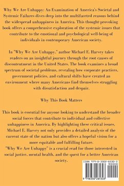 Cover Why We Are Unhappy