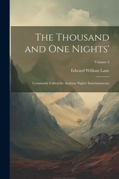 Cover The Thousand and One Nights': Commonly Called the Arabian Nights' Entertainments; Volume 4