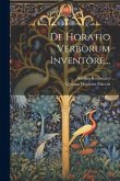 De Horatio Verborum Inventore...