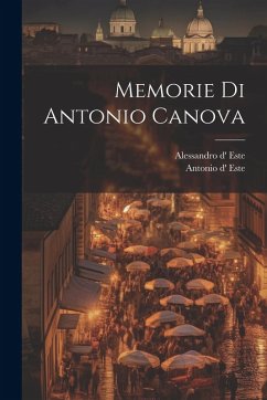 Cover Memorie Di Antonio Canova