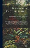 Research in Photosynthesis; Papers and Discussions Presented at the Gatlinburg Conference, October 25-29, 1955, Sponsored by the Committee on Photobio