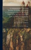 Le manuscrit de l'Ile Barbe (Codex leidensis Vossianus latinus 3) et les travaux de la critique sur le texte d'Ausone; l'oeuvre de Vinet et l'oeuvre d