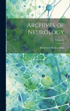 Cover Archives of Neurology; Volume 2