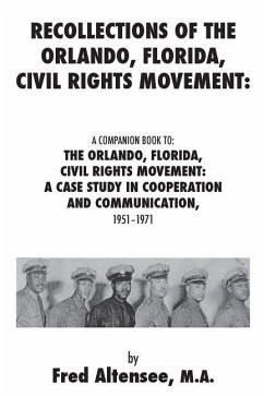 Cover Recollections of the Orlando, Florida, Civil Rights Movement