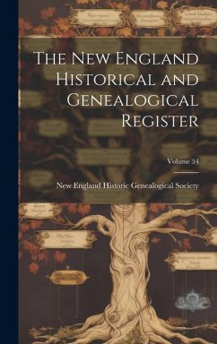 Cover The New England Historical and Genealogical Register; Volume 54
