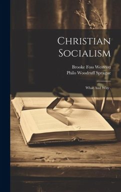 Christian Socialism - Sprague, Philo Woodruff