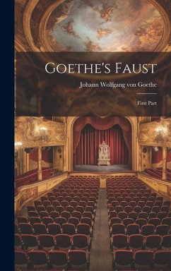 Cover Goethe's Faust: First Part