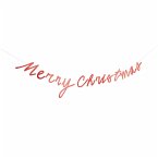 Girlande Merry Christmas, Glitter, Rot, FSC MIX, Länge 3 m Girlande Merry Christmas, Glitter, Rot, FSC MIX, Länge 3 m