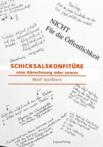 Schicksalskonfitüre