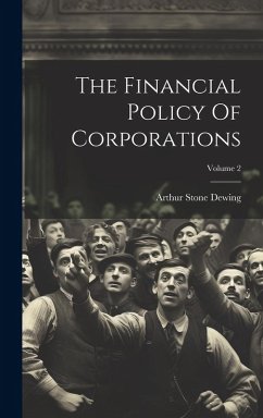 Cover The Financial Policy Of Corporations; Volume 2
