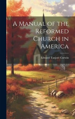 Cover A Manual of the Reformed Church in America