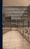 Demonstrationes Ad Ebraeorvm Grammaticam Pertinentes