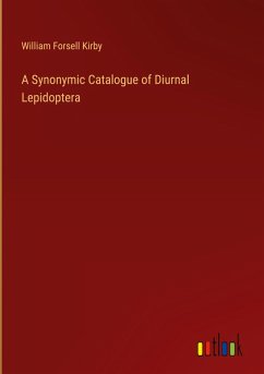 Cover A Synonymic Catalogue of Diurnal Lepidoptera