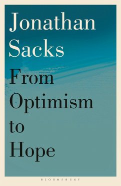 From Optimism to Hope - Sacks, Jonathan