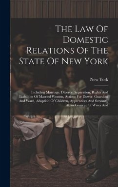 Cover The Law Of Domestic Relations Of The State Of New York