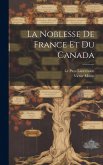 La Noblesse De France Et Du Canada
