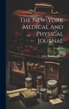 Cover The New-york Medical And Physical Journal; Volume 1