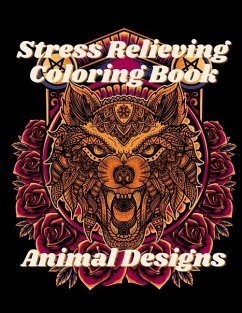 Cover Stress Relieving Animal Designs Coloring Book