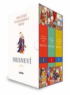 Mesnevi 1-2-3 Kutulu Set - Celaleddini Rumi, Mevlana