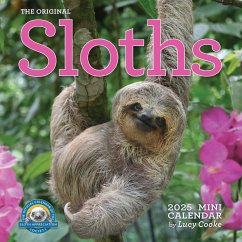 Cover Original Sloths Mini Wall Calendar 2025