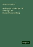 Beiträge zur Physiologie und Pathologie der Harnstoffausscheidung