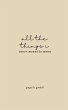 all the things i never meant to mean - Bild 1