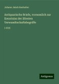 Antiquarische Briefe, vornemlich zur Kenntniss der ältesten Verwandtschaftsbegriffe