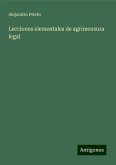 Lecciones elementales de agrimensura legal