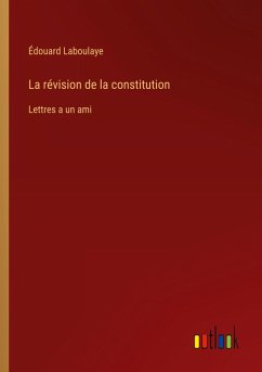 La révision de la constitution