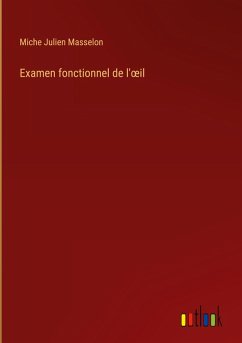 Cover Examen fonctionnel de l'¿il