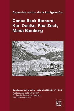 Aspectos varios de la inmigración - Rohland De Langbehn, Regula; Beck-Bernard, Karl; Crolla, Adriana Cristina