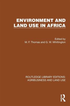 Cover Environment and Land Use in Africa