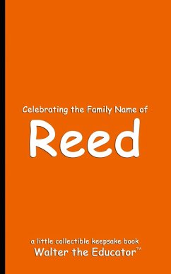 Cover Celebrating the Family Name of Reed