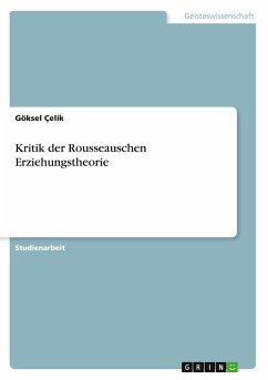 Cover Kritik der Rousseauschen Erziehungstheorie