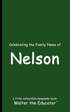 Cover Celebrating the Family Name of Nelson