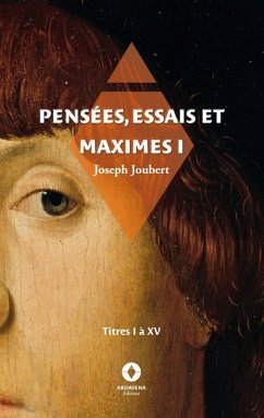 Cover Pensées, essais et maximes I